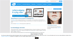 Desktop Screenshot of pfizer.dk