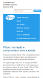 Mobile Screenshot of pfizer.com.br