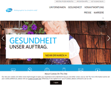 Tablet Screenshot of pfizer.at