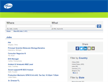 Tablet Screenshot of pfizer.jobs