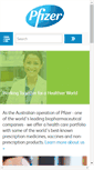 Mobile Screenshot of pfizer.com.au
