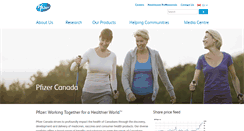 Desktop Screenshot of pfizer.ca